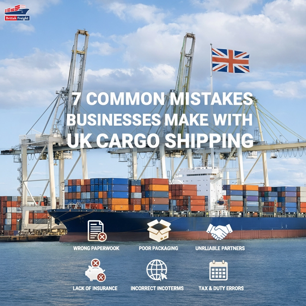 Common Mistakes Businesses Make with UK Cargo Shipping