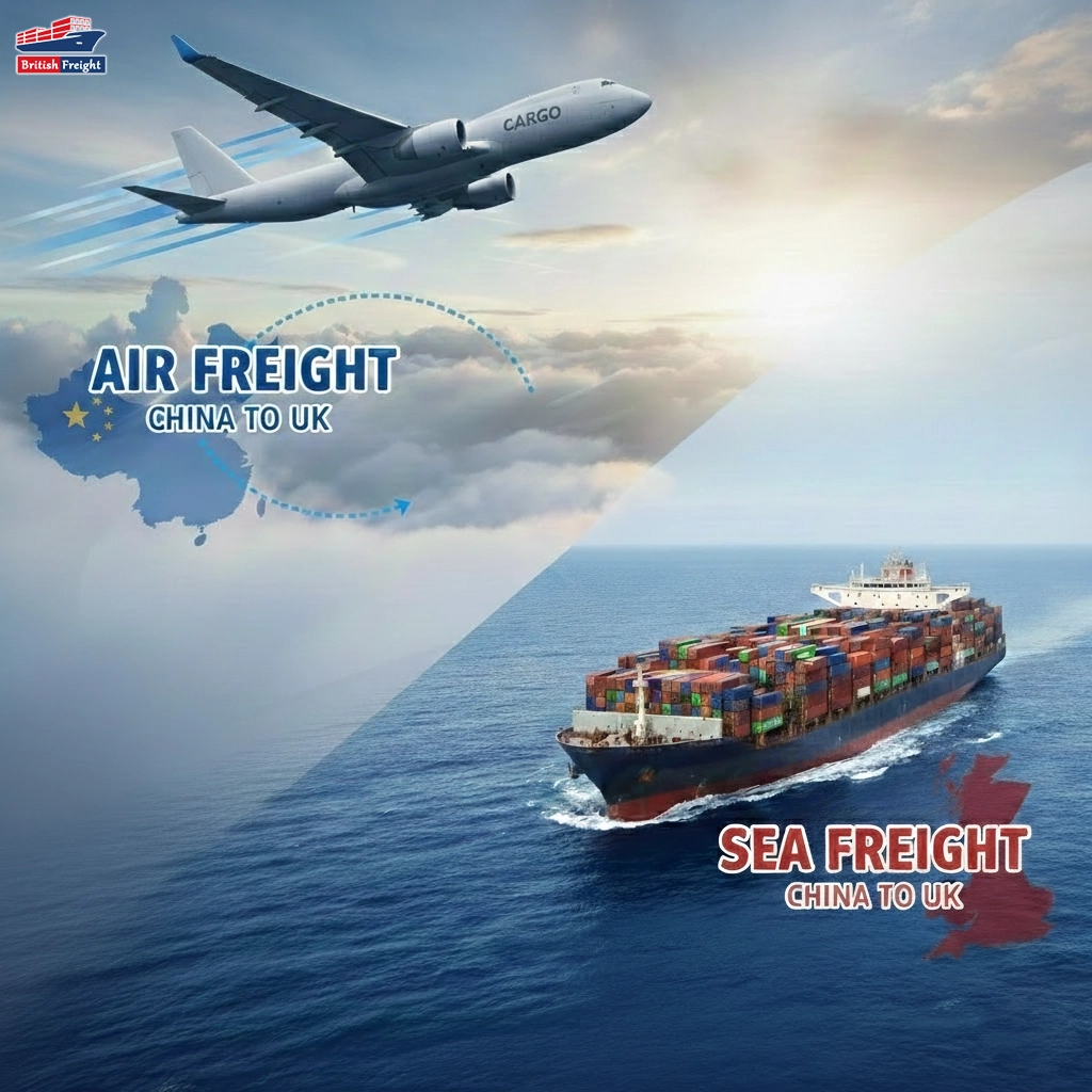 Air Vs Sea Freight From China to UK